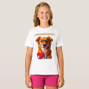 T-shirt Je veux connaître votre cœur