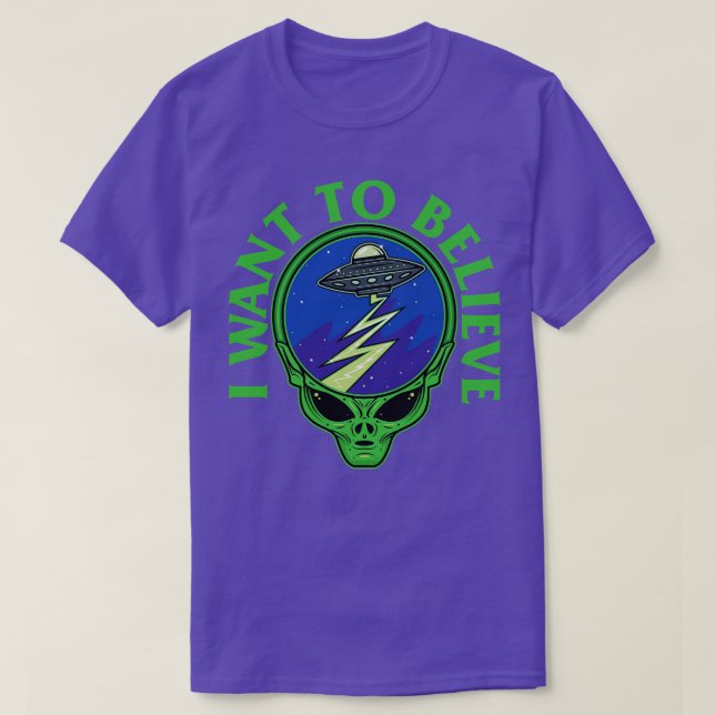 T-shirt Je Veux Croire (Design devant)