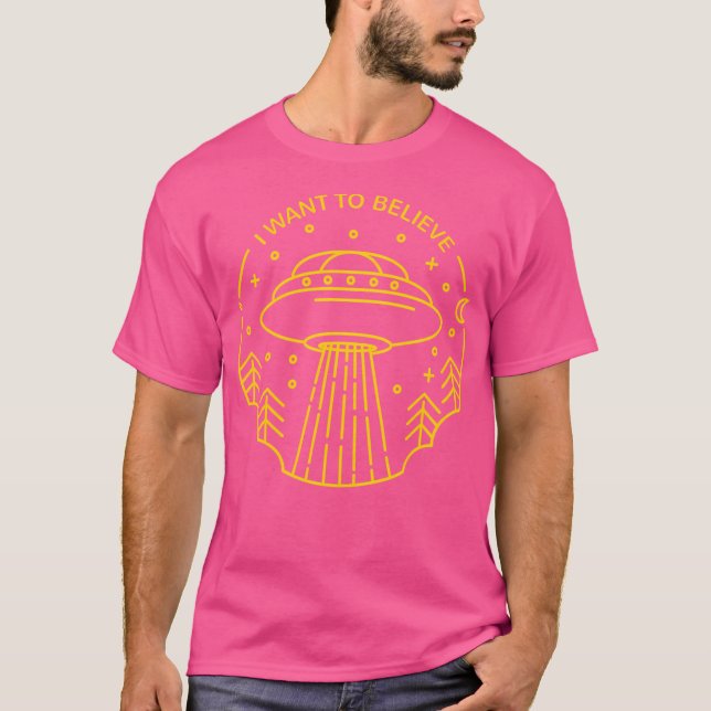 T-shirt Je Veux Croire (Devant)
