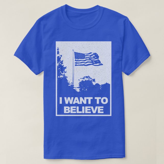 T-shirt Je veux croire (Design devant)