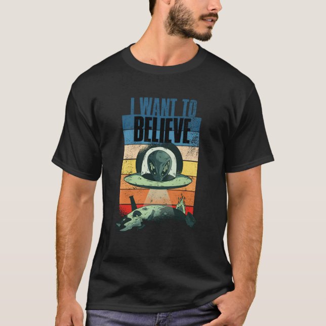 T-shirt Je Veux Croire (Devant)