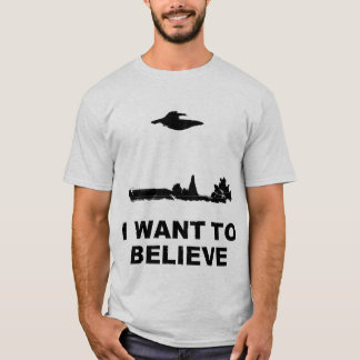 T-shirt Je veux croire