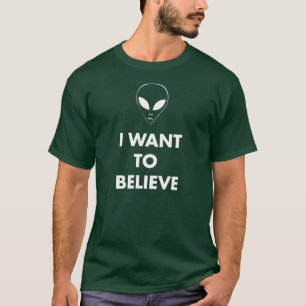 T-shirt Je veux croire
