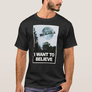 T-shirt Je veux croire, à Père Noël