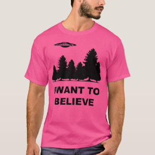 T-shirt Je Veux Croire X Fichiers