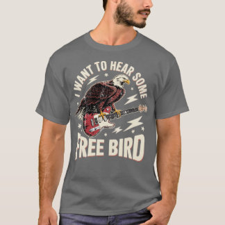T-shirt Je veux entendre des oiseaux libres