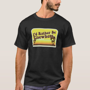 T-shirt Je veux être ailleurs