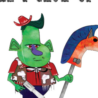 T-shirt Je veux être un cowboy