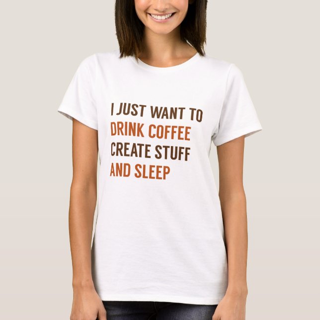 T-shirt Je Veux Juste (Devant)