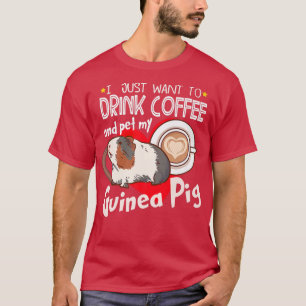 T-shirt Je Veux Juste Boire Du Café Et Animer Mon Cochon D
