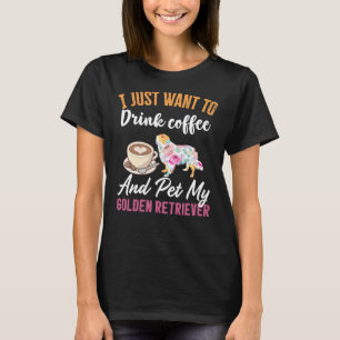 T-shirt Je Veux Juste Boire Du Café Et Poêler Mon Réto D'O