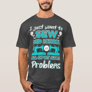 T-shirt Je Veux Juste Couper Et Ignorer Tout Mon Adulte