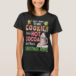 T-shirt Je Veux Juste Cuire Des Cookies Boire Du Coca Chau