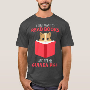 T-shirt Je Veux Juste Lire Des Livres Et Animer Mon Cochon