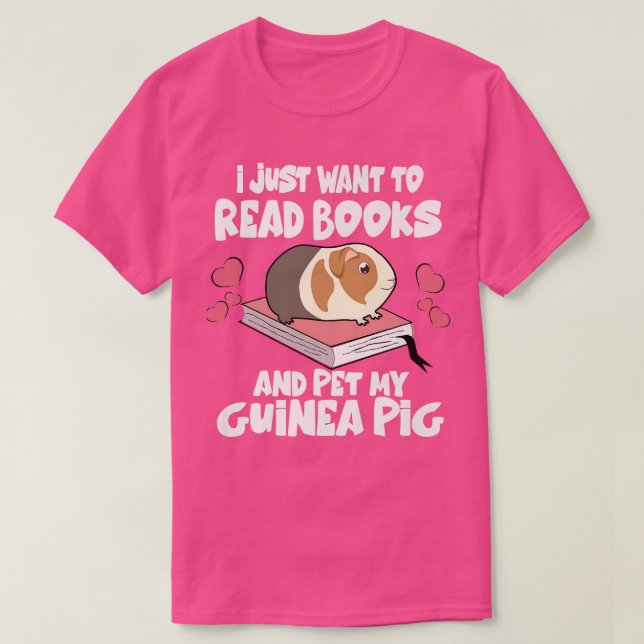T-shirt Je Veux Juste Lire Des Livres Et Poetter Mes Chien (Design devant)