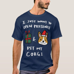 T-shirt Je Veux Juste Ouvrir Des Présentations Et Pet Mon 