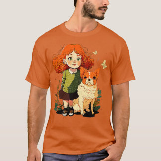T-shirt Je veux juste que tous les chiens aillent dans l'œ