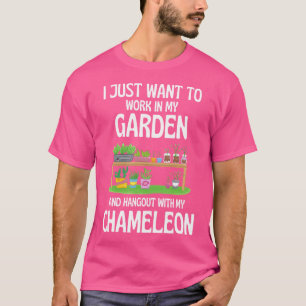 T-shirt Je Veux Juste Travailler Dans Mon Jardin Et Hangou