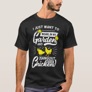 T-shirt Je Veux Juste Travailler Et Pénétrer Avec Mon Épou