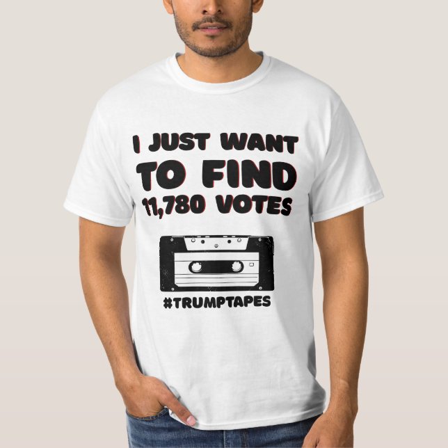 T-SHIRT JE VEUX JUSTE TROUVER 11780 VOTES (Devant)