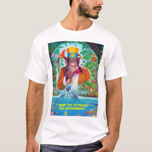 T-shirt Je veux que vous personnalisez le Modèle d'environ