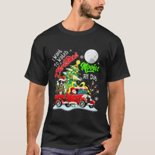 T-shirt Je Veux Regarder Les Films De Noël Père Noël Appen