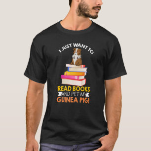 T-shirt Je Veux Simplement Lire Des Livres Et Poetter Mon