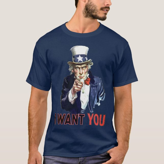 T-shirt Je veux vous  (Devant)