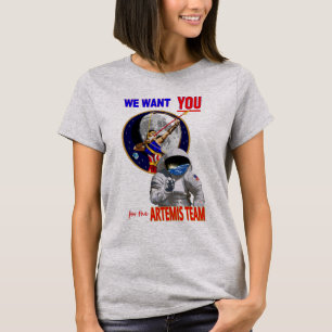 T-shirt Je veux vous - Équipe d'Artemis