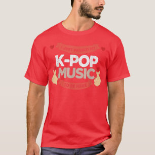 T-shirt Je viens d'arrêter mon thé à bulle de k-pop