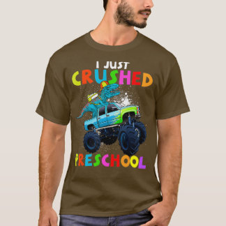 T-shirt Je viens de broyer le Dinosaur préscolaire TRe jeu