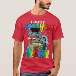 T-shirt Je Viens De Cruser La Maternelle Monster Truck Din
