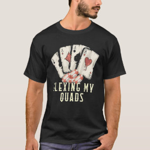 T-shirt Je viens de recevoir Flashed Gambler Poker jeu car