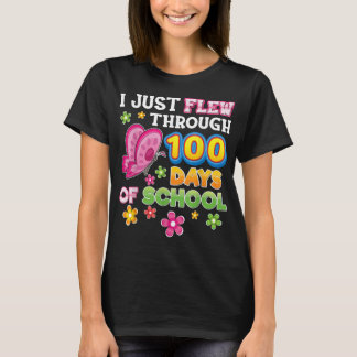 T-shirt Je Viens De Vivre 100 Jours De Papillon 1