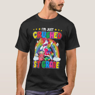 T-shirt Je viens d'être broyé 1ère année Dabbing Unicorn R