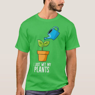 T-shirt Je Viens D'Humer Mon Cadeau De Jardinage Drôle Pla