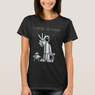 T-shirt Je Viens En Paix Pour Les Vêtements