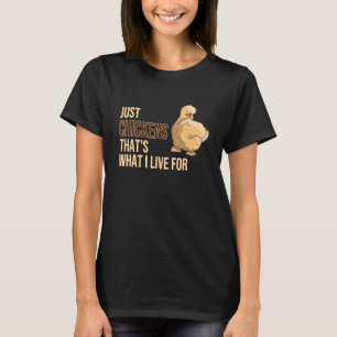 T-shirt Je Vis Pour Silkie Silk Ch