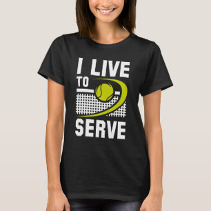 T-shirt Je Vis Servir