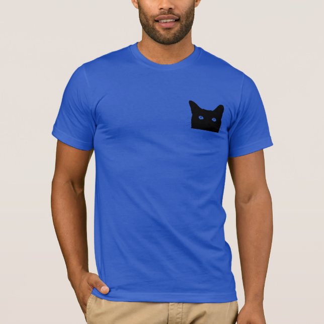 T-shirt Je vois le chat cliquer sur pour sélectionner (Devant)