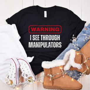 T-shirt Je Vois Par Manipulateurs, Mansplain, Féminisme