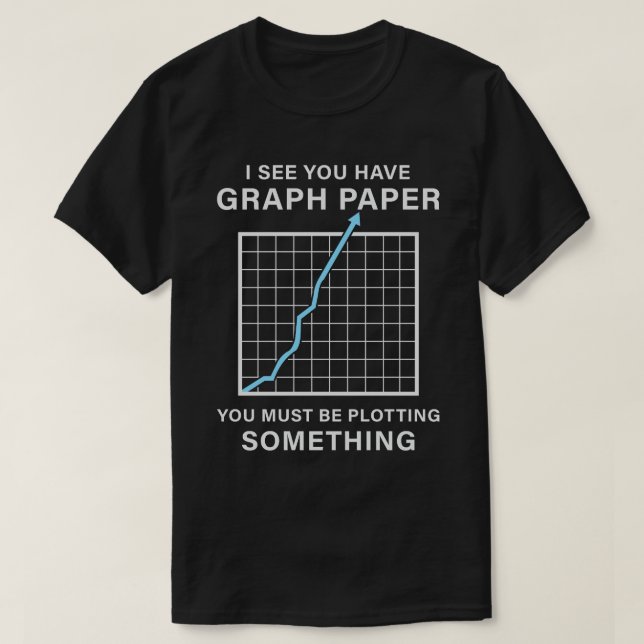 T-shirt Je Vois Que Vous Avez Un Pun Enseignant Math Papie (Design devant)