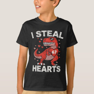 T-shirt Je vole 67 cœurs Saint-Valentin 67 Meme 6 7 T Re