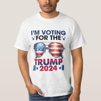 T-shirt Je vote pour Trump