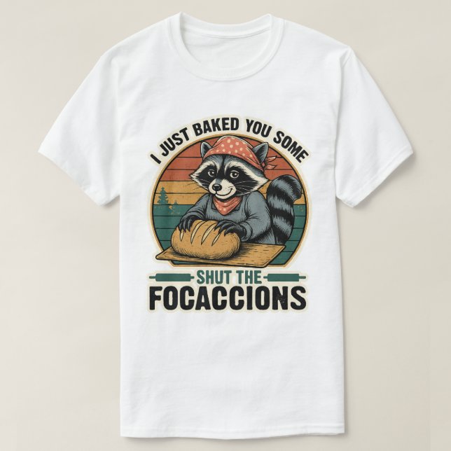 T-shirt Je Vous Ai Juste Fait Fermer Le Raccoon Fucupcakes (Design devant)