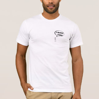 T-shirt Je Vous Ai Vu - Drôle Aveugle Personne