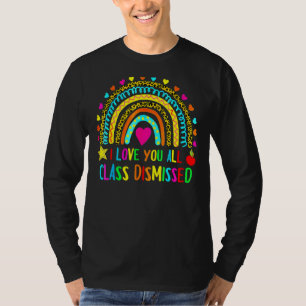 T-shirt Je Vous Aime Tous Classe Rejeté Leopard Dernier Jo
