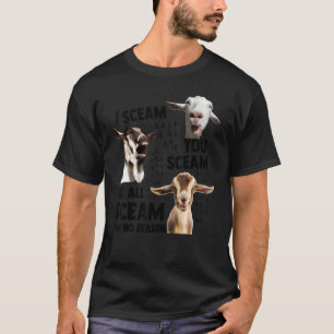 T-shirt Je Vous Crie, Nous Crions Tous Pour Aucune Raison