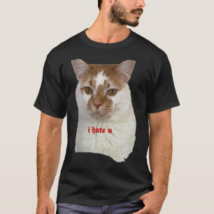 T-shirt Je Vous Déteste Ca Slogans Gens