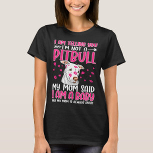 T-shirt Je Vous Dis Que Je Ne Suis Pas Un Pitbull.